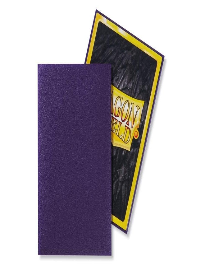 dragon shield 10 Packs Dragon Shield Matte Mini Japanese Purple 60 ct Card Sleeves Display Case - Image 4